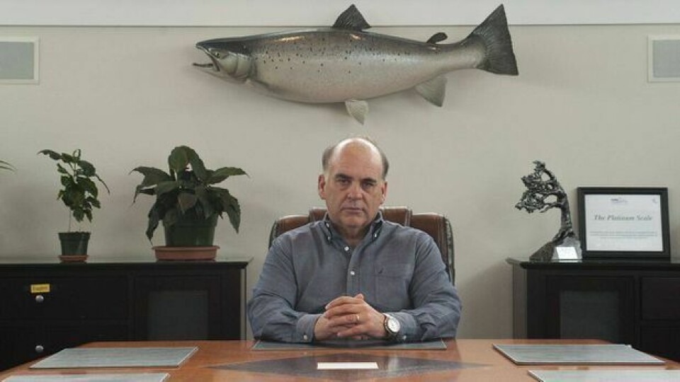Glenn Cooke, director ejecutivo de Cooke Aquaculture, se manifestó
