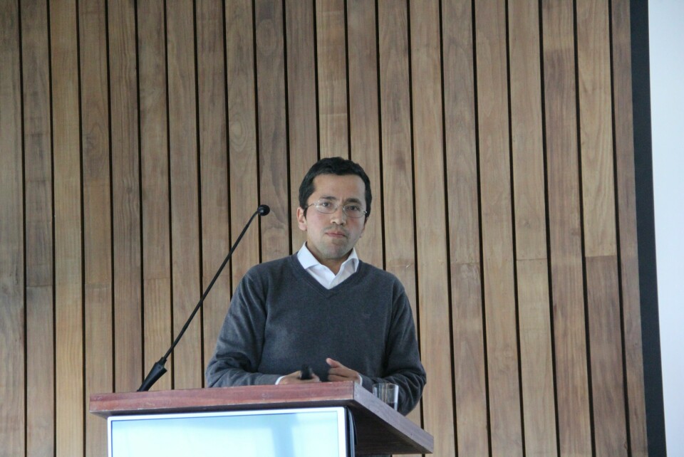 Dr. Jaime Tobar, gerente de Investigación y Desarrollo de Virbac-Centrovet.