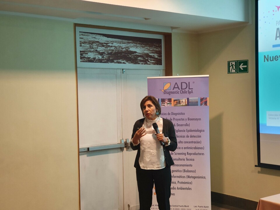 Dra. Carla Rosenfeld, académica e investigadora de la UACh. Foto: Salmonexpert.