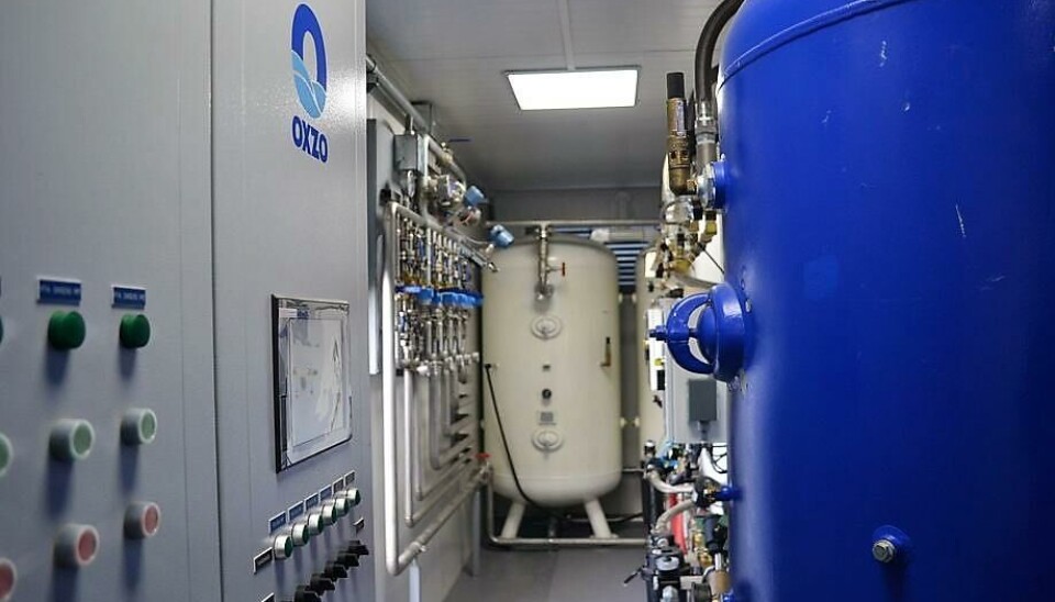Sistema Oxymar de Oxzo. Foto: Oxzo.