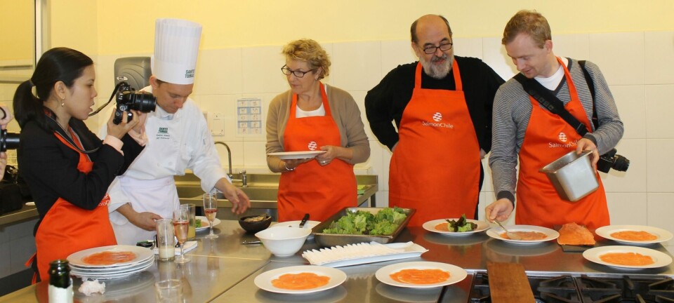 Periodistas y chefs internacionales conocieron el accionar de la salmonicultura