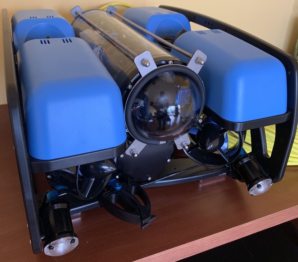 ROV de la compañía estadounidense Blue Robotics, comercializados por Xonar. Foto: Xonar.