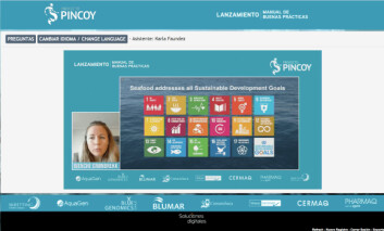 Wenche Grønbrekk, jefe de Sustentabilidad y Riesgos de Cermaq Group. Wenche Grønbrekk, jefe de Sustentabilidad y Riesgos de Cermaq Group.