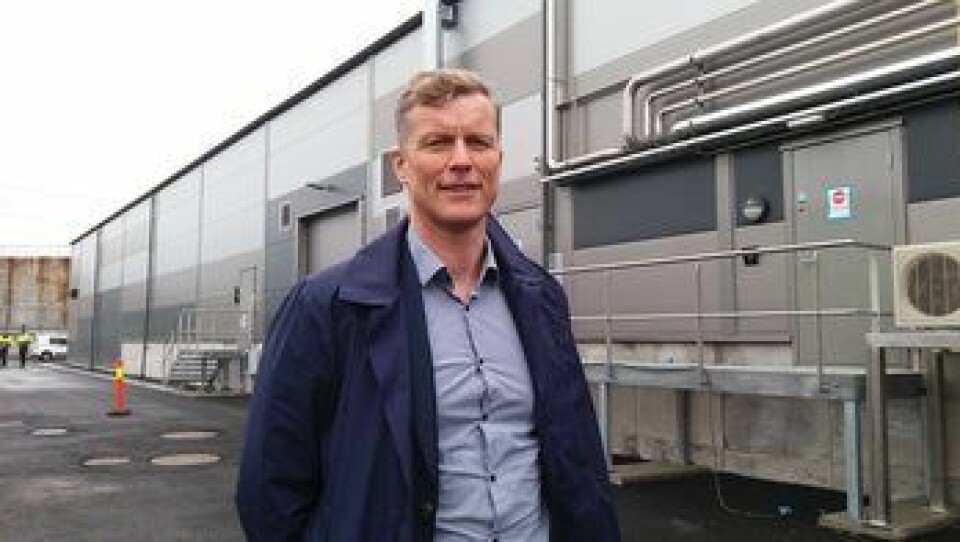 Bernt Olav Røttingsnes, CEO de Nordic Aquafarm. Foto: Harrieth Lundberg