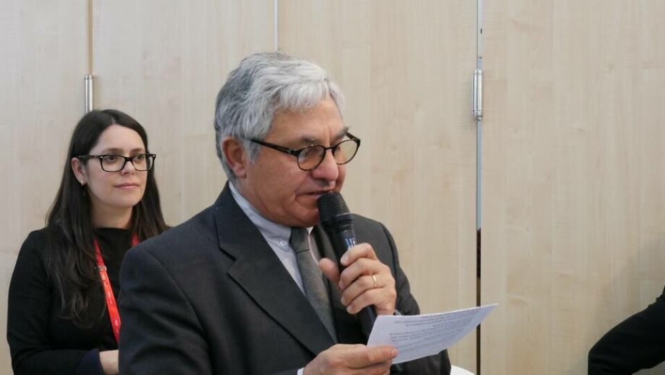 Arturo Clément, presidente de Salmonchile. Imagen: Prochile.