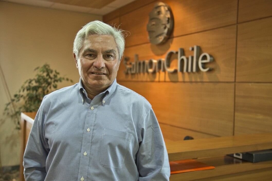El reelegido presidente de SalmonChile, Arturo Clément. Foto: SalmonChile.