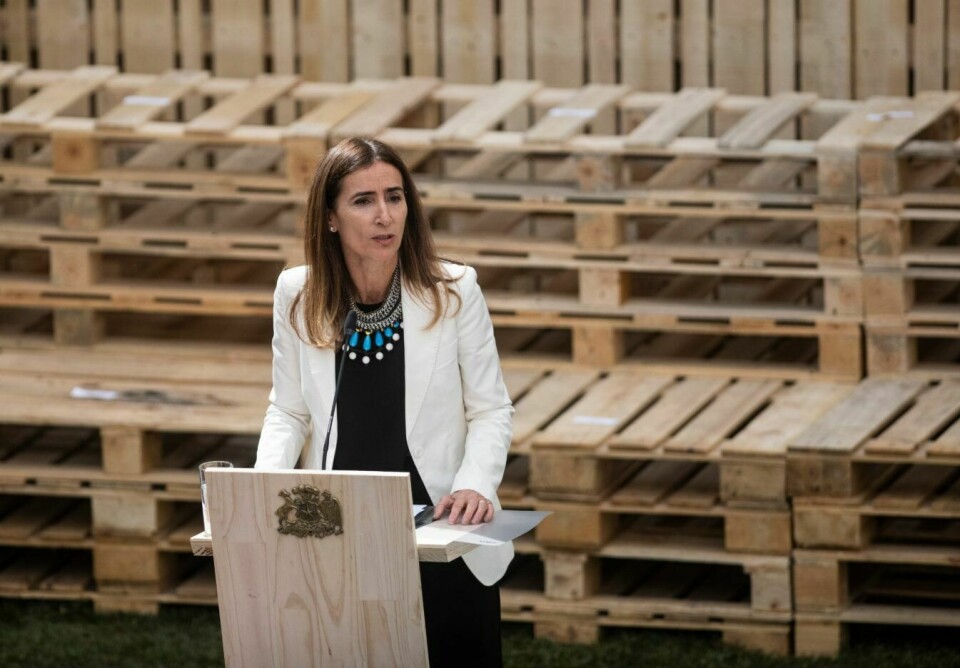 La ministra del Medio Ambiente, Carolina Schmidt, presentó el proyecto en la Cámara de Diputados. Foto: Ministerio del Medio Ambiente.