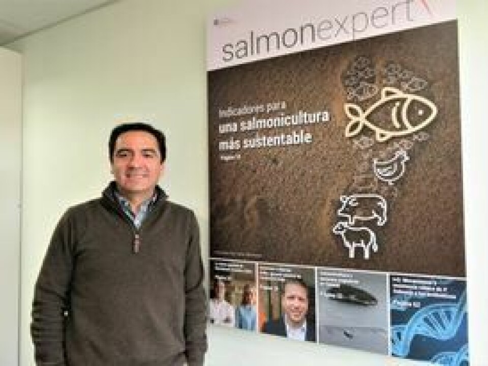 Hernán Rebolledo, representante de SalmonChile en Aysén. Foto: Salmonexpert.