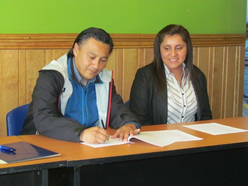 Salmonicultores de Magallanes y comunidades Kawésqar comenzaron a trabajar en convenio