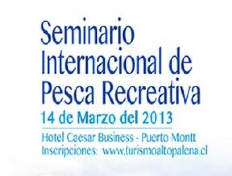 Seminario de pesca recreativa en Puerto Montt