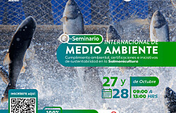 Seminario Internacional de Medio Ambiente abordará sustentabilidad salmonicultora