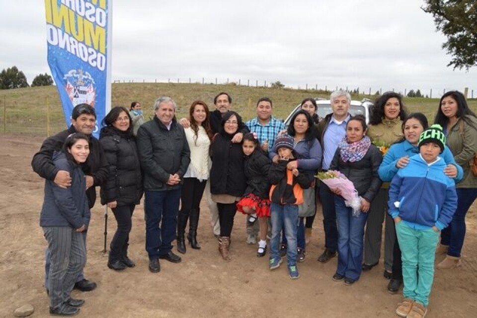 Skretting apoyó proyecto habitacional para terminar campamentos en Osorno