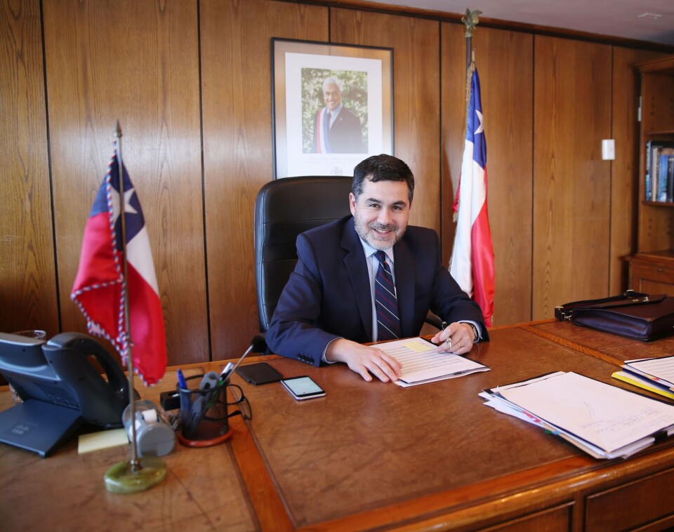 Subsecretario de Pesca y Acuicultura, Eduardo Riquelme. Foto: Subpesca.