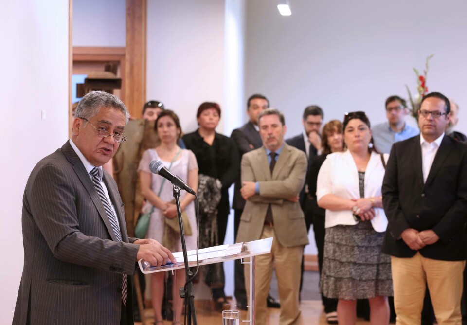 Raúl Súnico en Aniversario de Subpesca. Foto: Subpesca.
