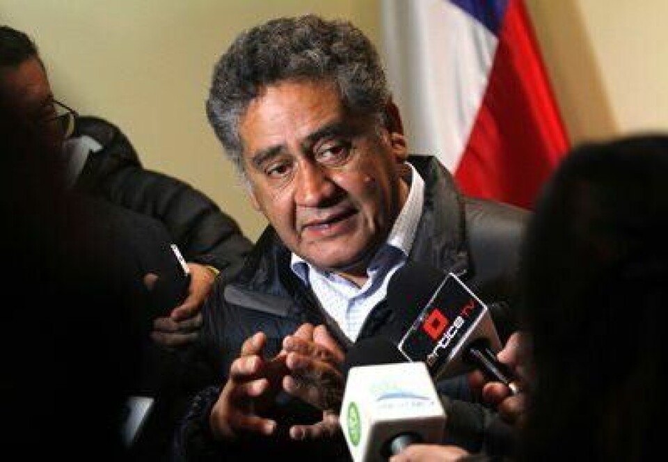 Subsecretario de Pesca reprochó actitud de Invermar