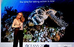 Sustainable Brands Oceans: Alexandra Cousteau lanzó campaña Océano 2050