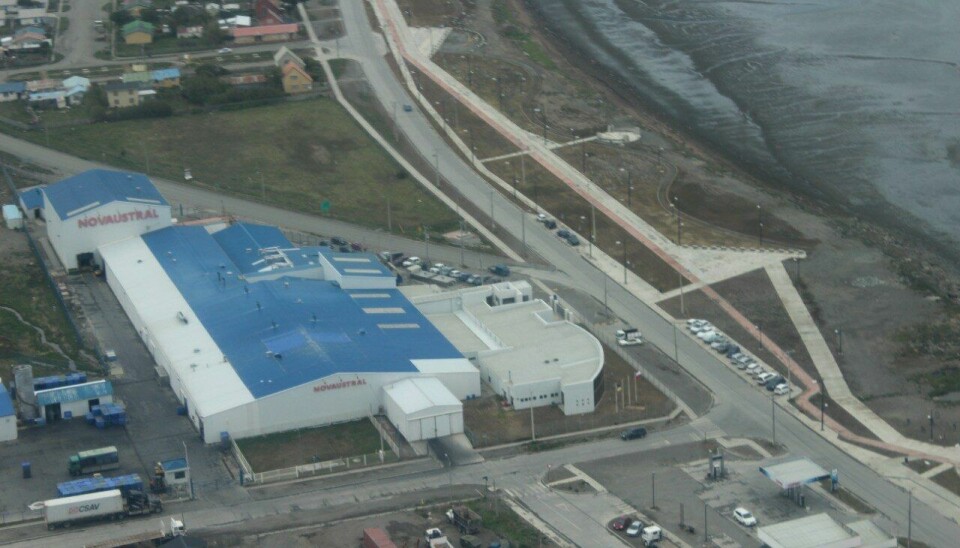 La planta de Nova Austral en Porvenir es una importante fuente de empleo en esa comuna.