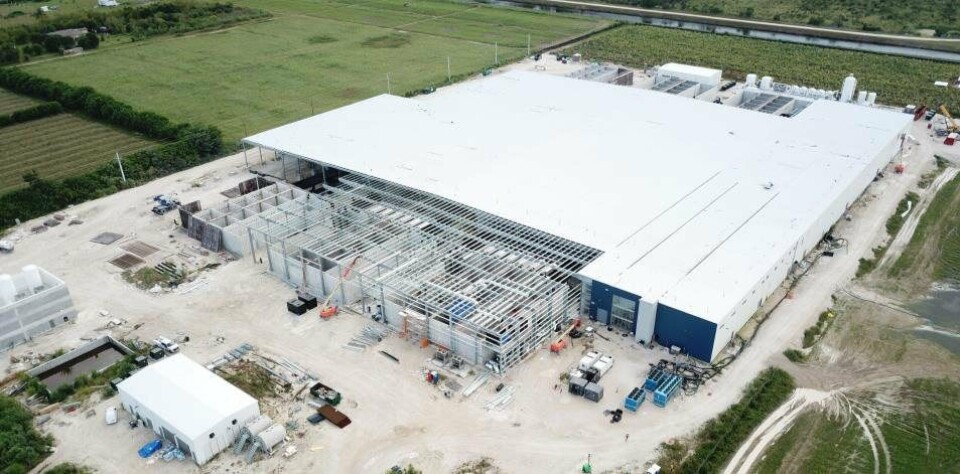 Atlantic Sapphire está construyendo una gran instalación terrestre en Miami, Estados Unidos. Foto: Atlantic Sapphire. Atlantic Sapphire está construyendo una gran instalación terrestre en Miami, Estados Unidos. Foto: Atlantic Sapphire.