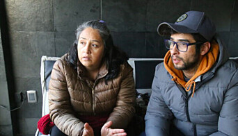 Madre y hermano de Kateryn Pérez Moraga. Madre y hermano de Kateryn Pérez Moraga.