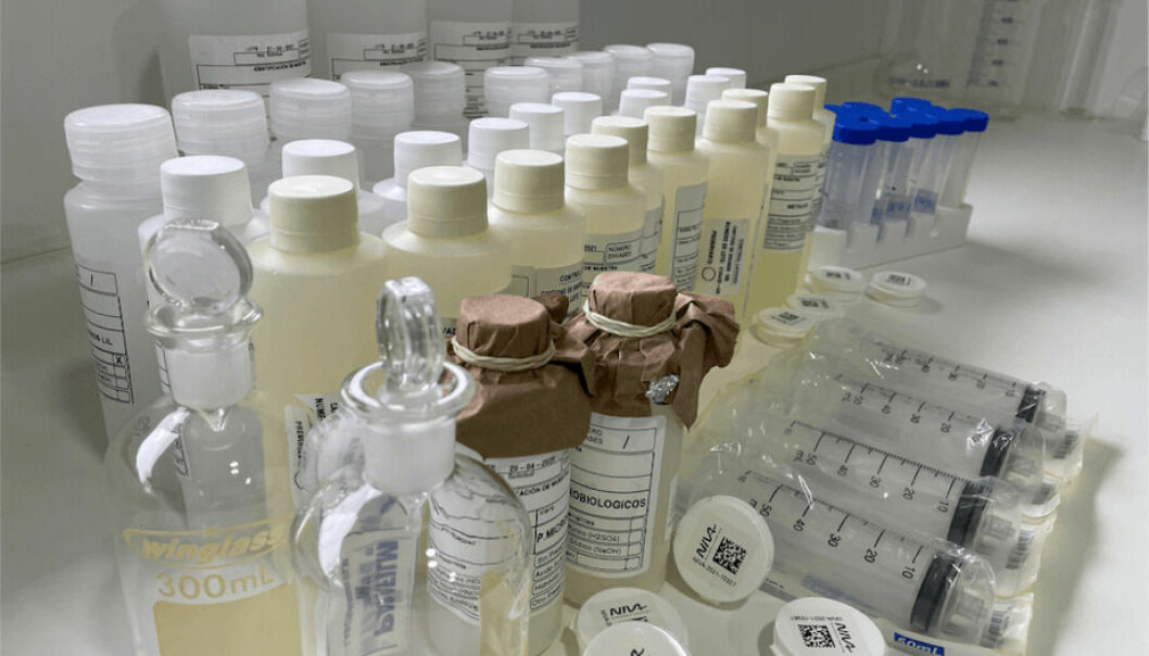 El kit permite, además, la recolección de muestras para el análisis de variables fisicoquímicas de calidad de agua.
