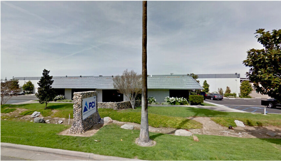 Foto: Fábrica PCI en Riverside, California, USA.