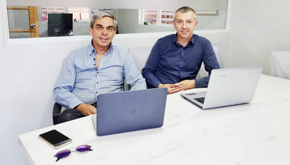 Jorge Cassigoli y Felipe Aravena, socios de Finaltek.
