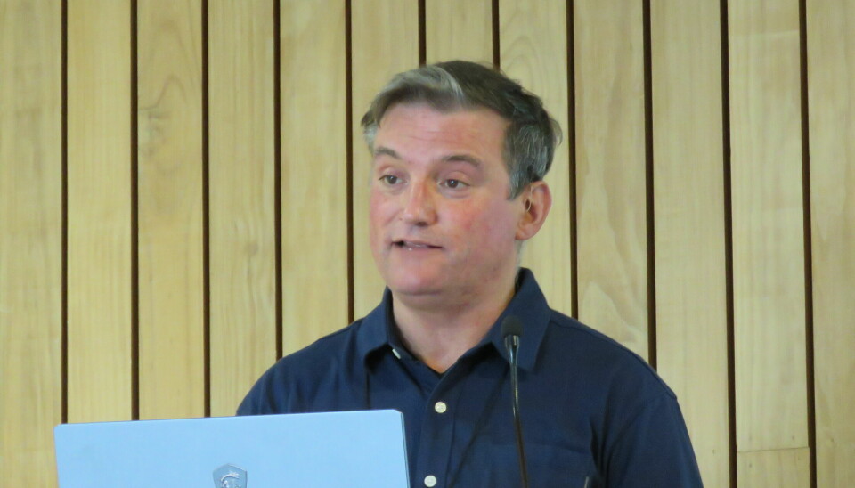 Dr. Marc Berntssen, científico del Instituto de Investigación Marina.