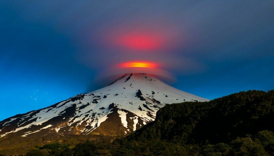 Volcán Villarrica.