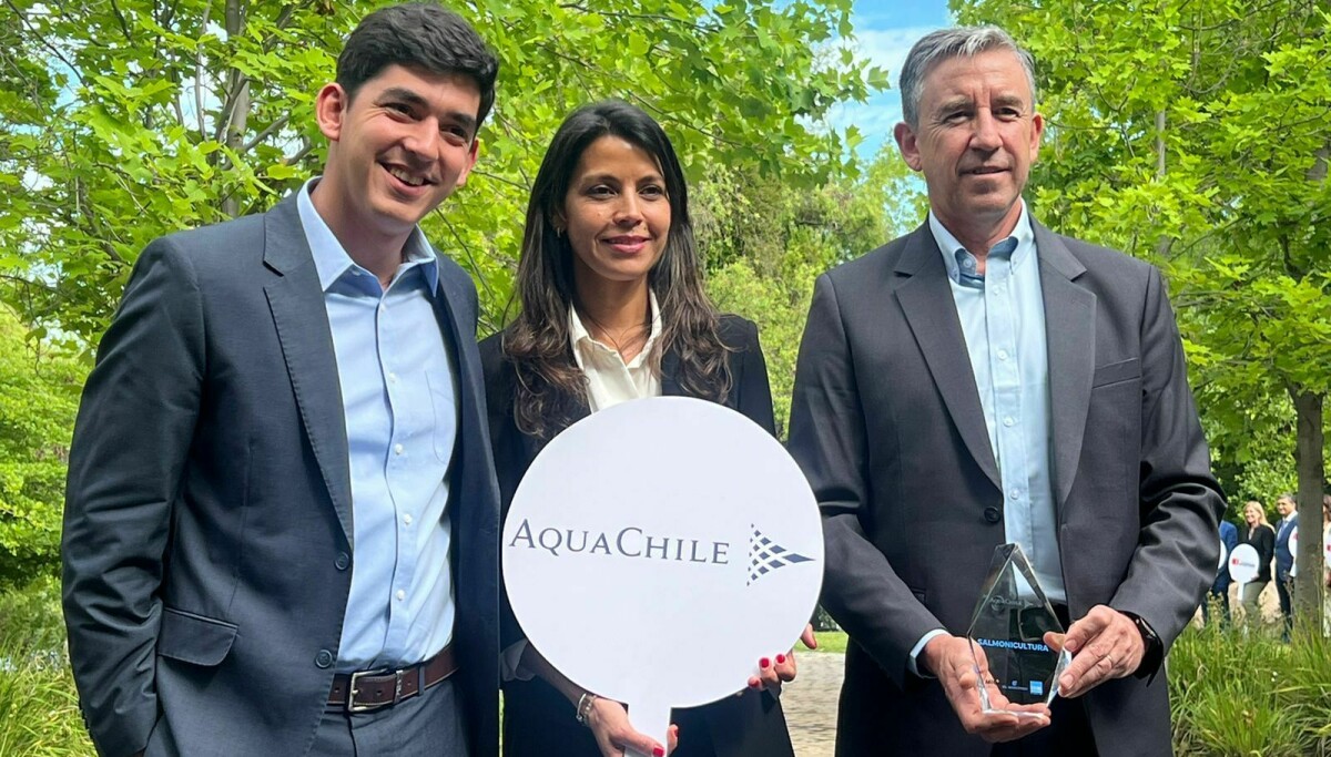 AquaChile entrega importante premio como líder a las empresas más innovadoras