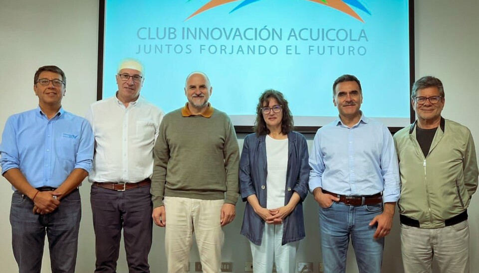El nuevo directorio del Club de Innovación Acuícola.