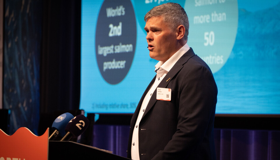 Frode Arntsen, CEO de SalMar.