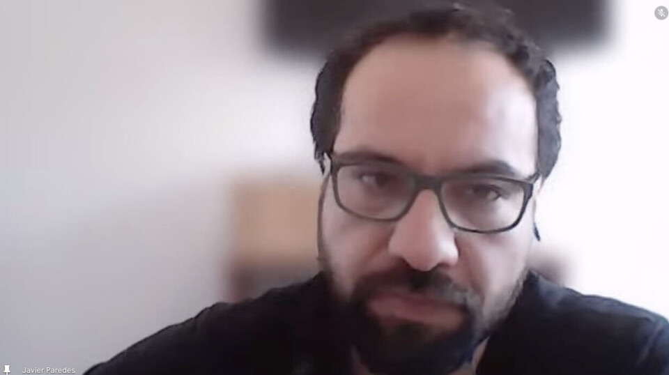 Dr. Javier Paredes, investigador del Crean.