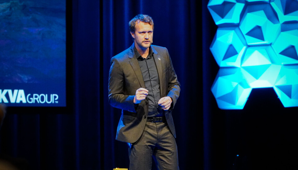 Arnstein Hosaas, de Akva Group, en AquaNext 2024.