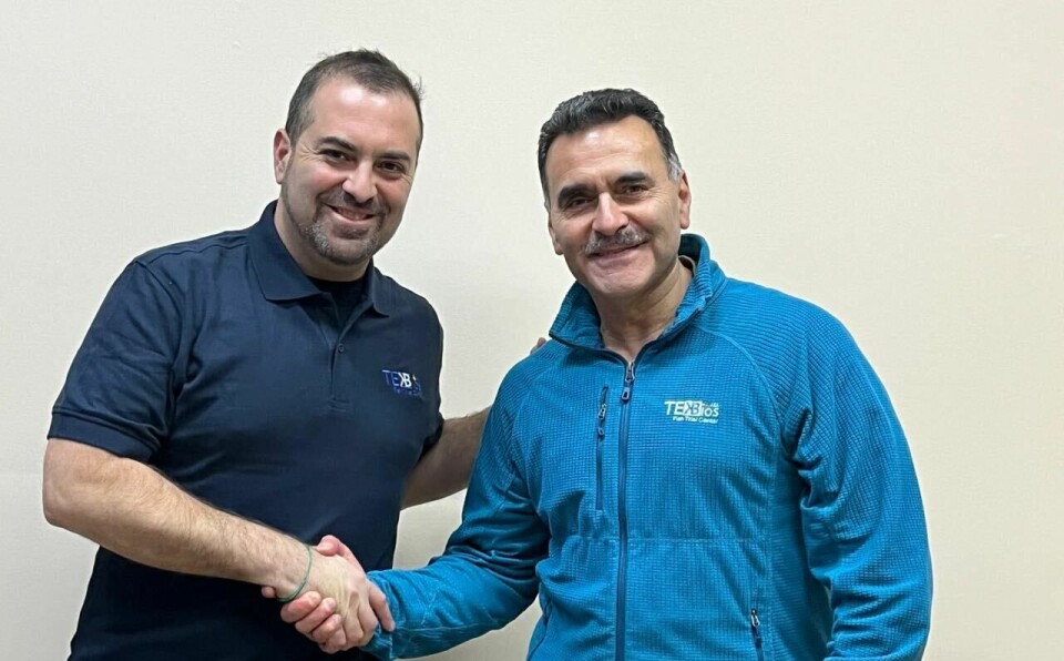 Pablo Ibarra, gerente general de TEKBios y Patricio Bustos, gerente general de ADL Daignostic Chile.