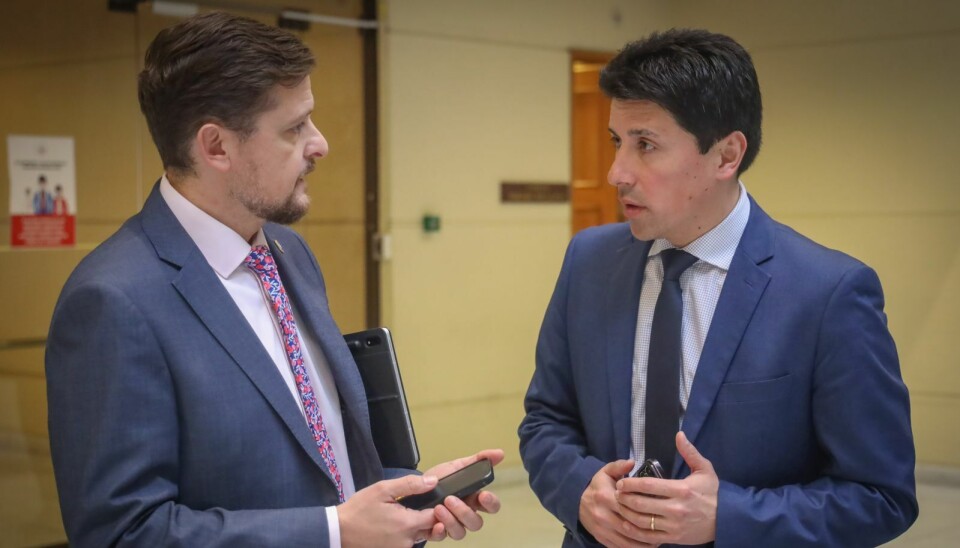 Diputados Stephan Schubert (Región de La Araucanía) y Mauro González (Región de Los Lagos).