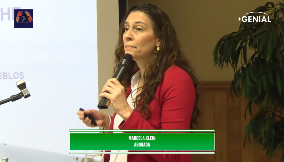 Abogada Marcela Klein.