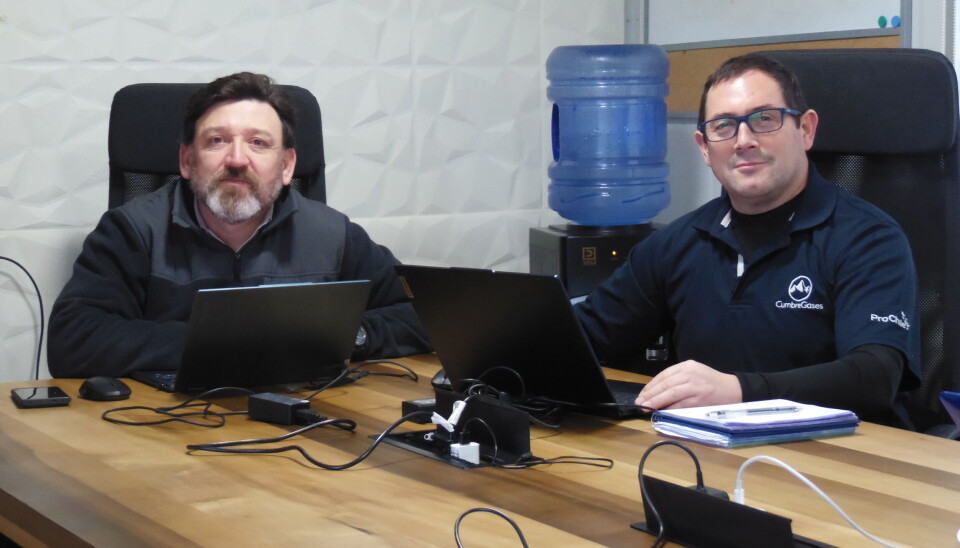 Claudio Baeza y Óscar Gallardo.