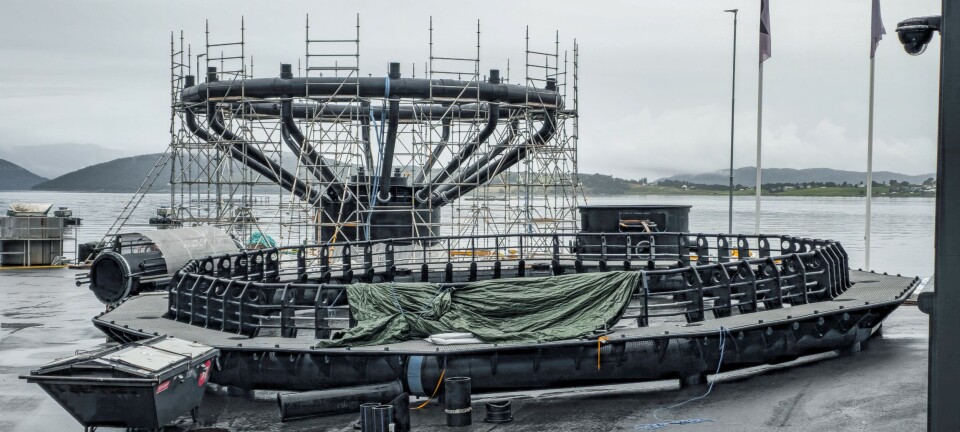 Construyen el primer prototipo de una nueva jaula para salmones