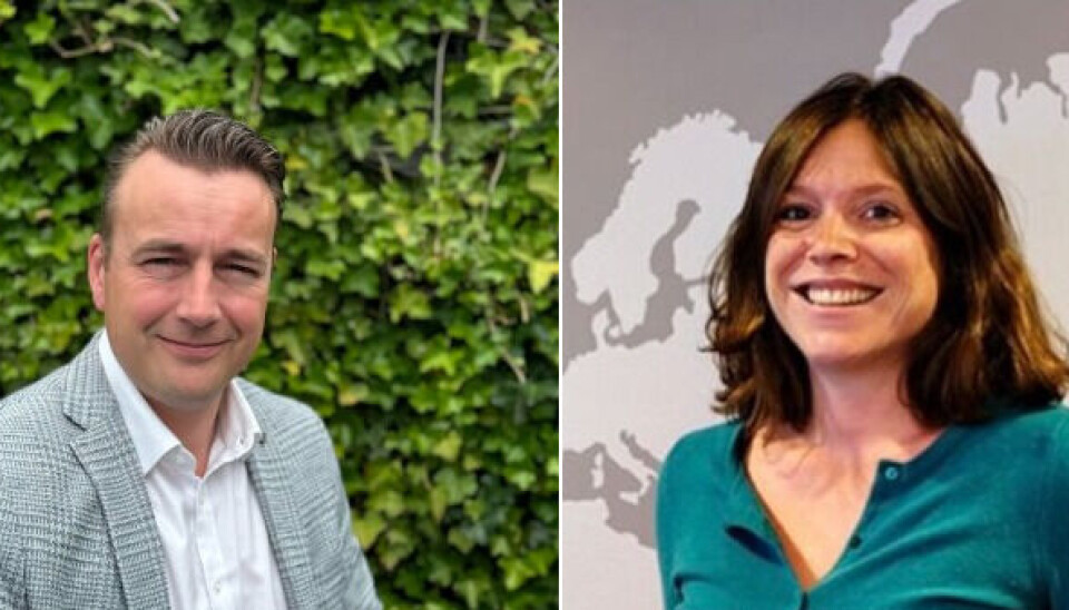 Bart Boomsma y Lenaïg Richard-Breivik.