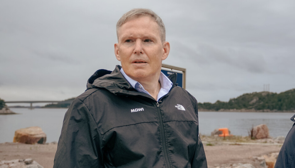CEO de Mowi Ivan Vindheim.
