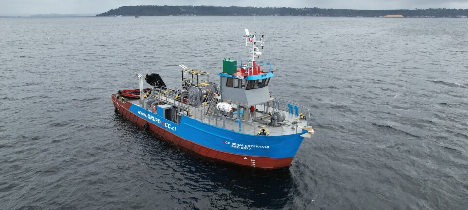Reina Estefanía ya está operativa para prestar servicios a la industria del salmón