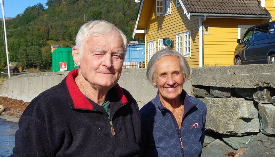 Ekteparet Åsta y Rolv Haugarvoll.