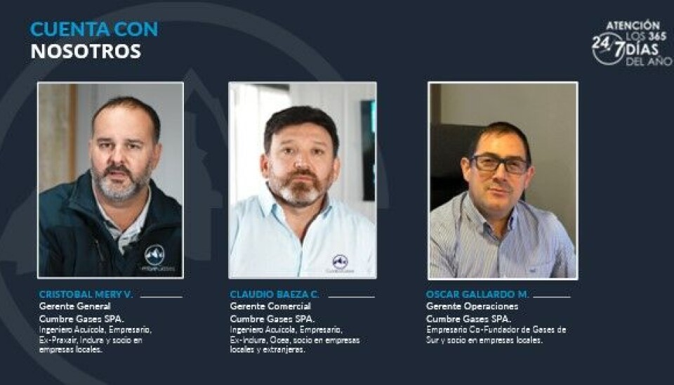 Cumbre Gases amplía sus servicios en Magallanes