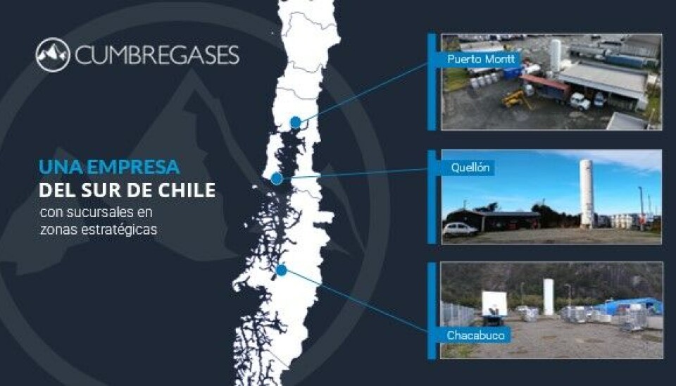 Cumbre Gases amplía sus servicios en Magallanes