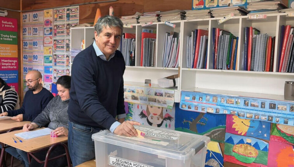 Gobernador electo por la Región de Los Lagos, el exdiputado, Alejandro Santana.