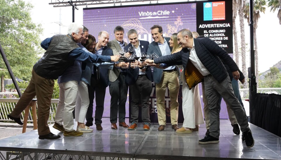 Salmón de Chile se luce en un relevante evento vitivinícola