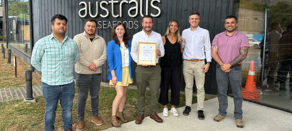 Seis empresas proveedoras de Australis Seafoods obtienen relevante certificación