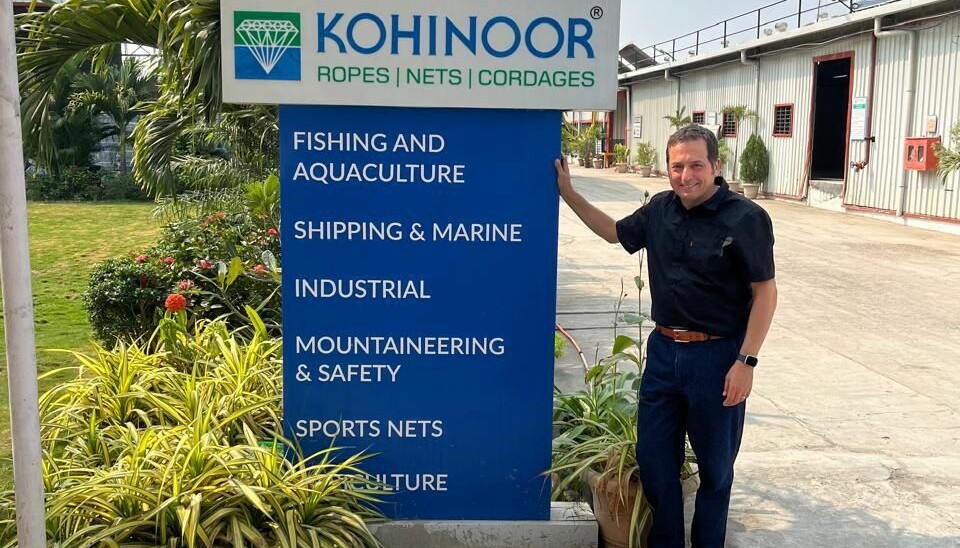 Jorge Flores, Head-Business Development de Kohinoor Ropes en Chile.
