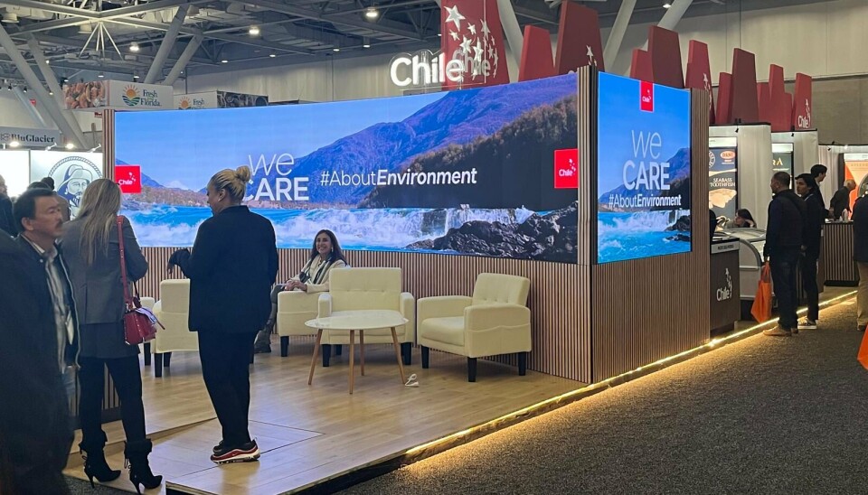 Pabellón chileno en SENA 2025.