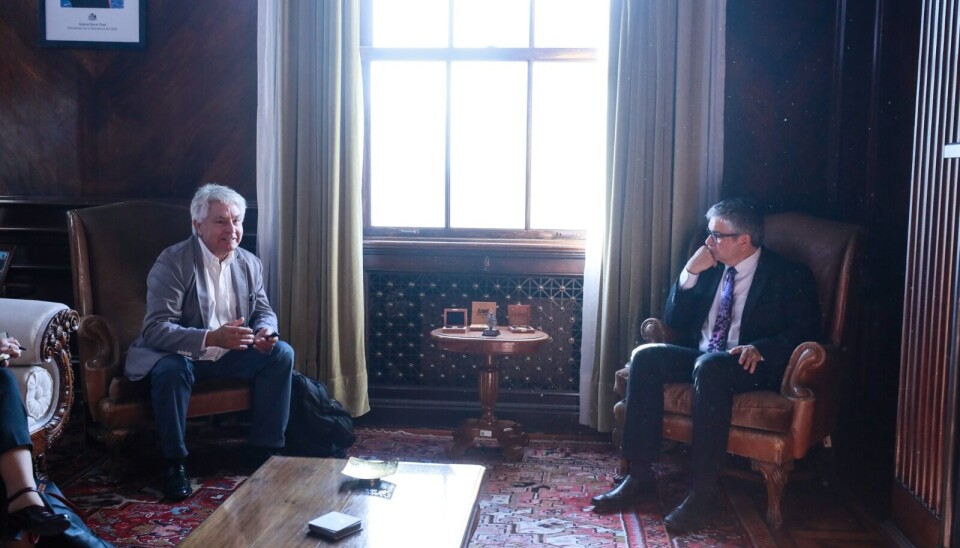 Arturo Clément y Mario Marcel.